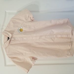 Forever 21 Short Sleeve Button Down Shirt